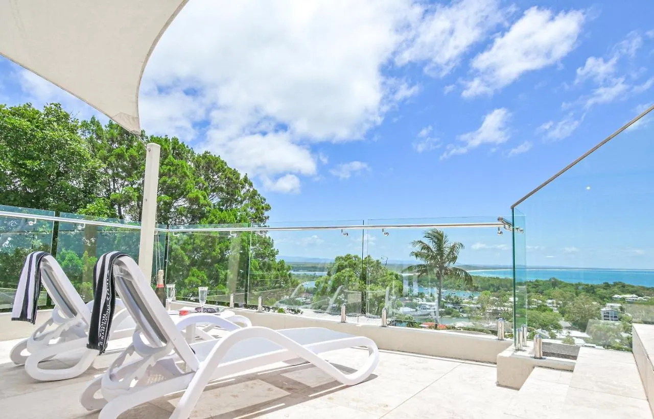 Noosa Crest Penthouse 40 - Private Rooftop Pool 0*, 누사